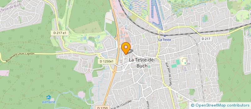 localisation de l'entreprise ALPHA CONSEIL IMMOBILIER  LA TESTE-DE-BUCH