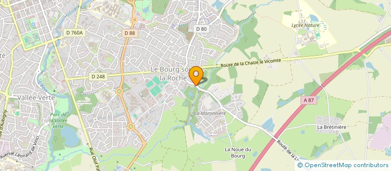 localisation de l'entreprise ALPHA CONSEILS à LA ROCHE-SUR-YON