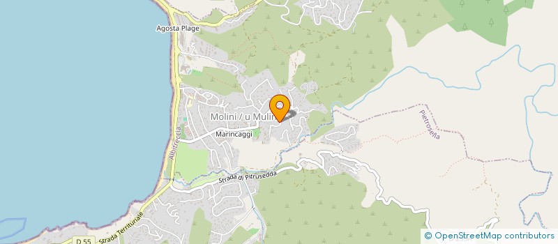 localisation de l'entreprise ALPHA CONSEILS  ALBITRECCIA