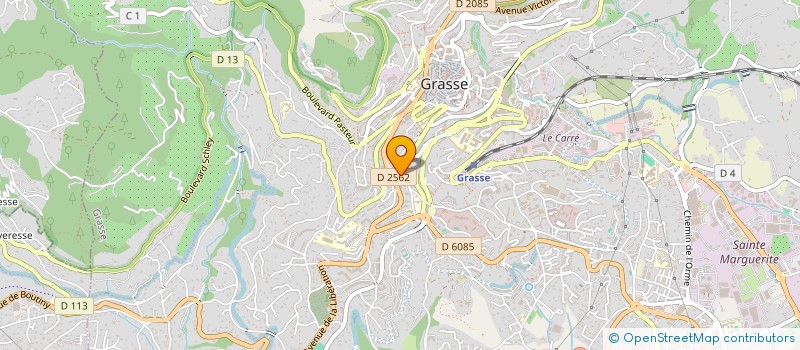 localisation de l'entreprise ALPHA CONSEILS ET ASSURANCES  GRASSE