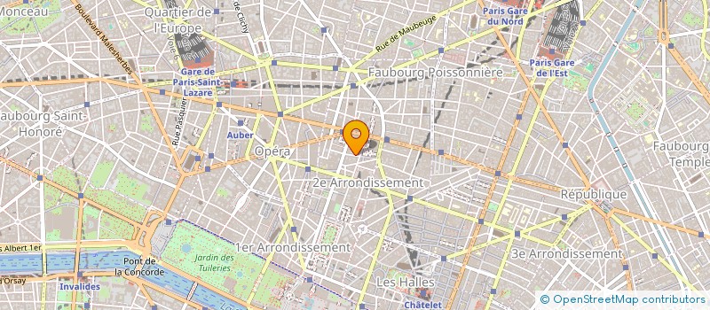 localisation de l'entreprise ALPHA CONSEILS FINANCE à PARIS