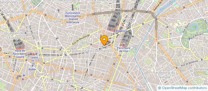 localisation de l'entreprise ALPHA CONSTRUCTIONS à PARIS
