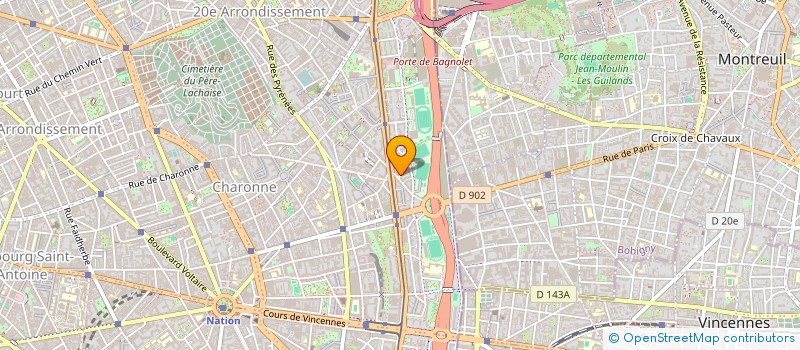 localisation de l'entreprise ALPHA CONSTRUCTIONS  PARIS