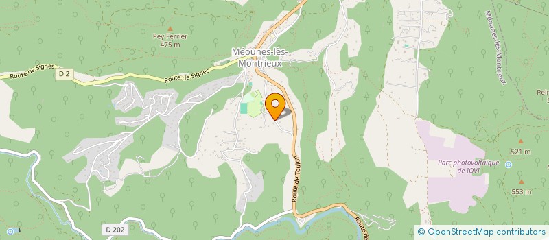 localisation de l'entreprise ALPHA CONSULTING EXPERTISE  MEOUNES-LES-MONTRIEUX