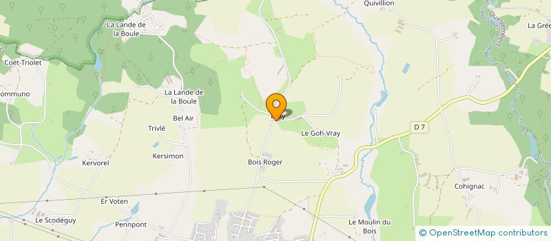 localisation de l'entreprise ALPHA COOK à QUESTEMBERT