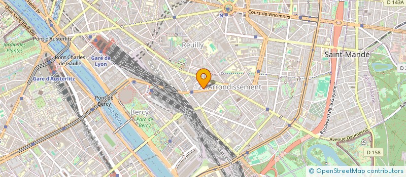 localisation de l'entreprise ALPHA CORUSCANT  PARIS