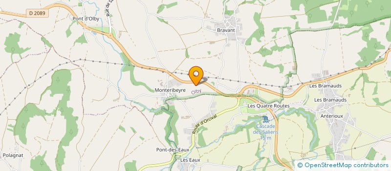 localisation de l'entreprise ALPHA COUVERTURE ZINGUERIE  NEBOUZAT