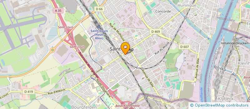 localisation de l'entreprise ALPHA CREATION  SAINT-LOUIS