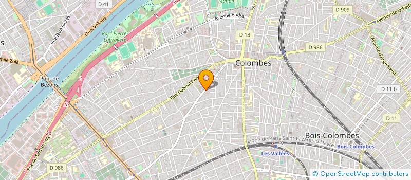localisation de l'entreprise ALPHA CUISINE CONCEPT à COLOMBES