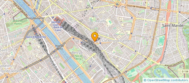 localisation de l'entreprise ALPHA-DEBARRAS  PARIS