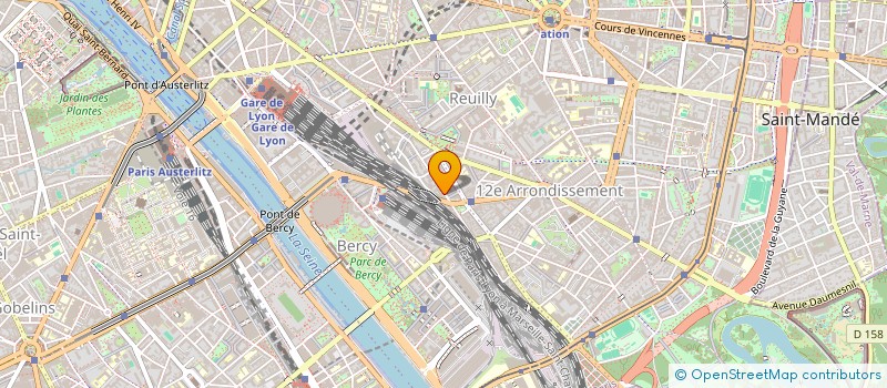 localisation de l'entreprise ALPHA DEBARRAS  PARIS