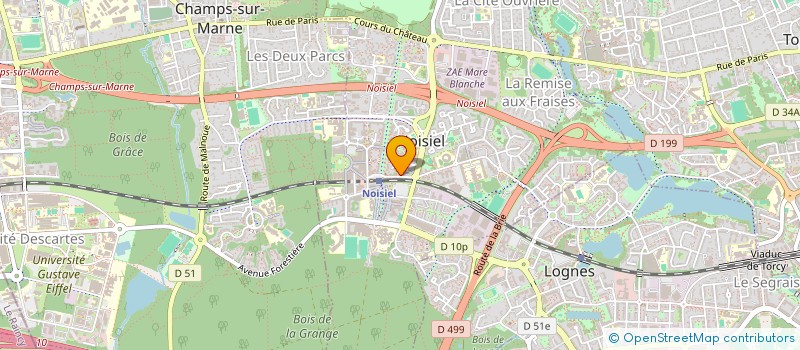 localisation de l'entreprise ALPHA DECO  NOISIEL