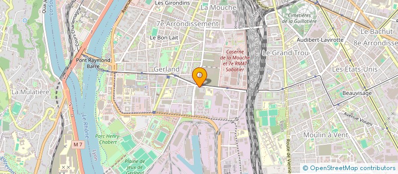 localisation de l'entreprise ALPHA DECO  LYON