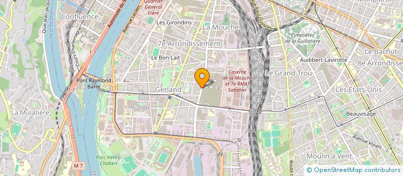 localisation de l'entreprise ALPHA DECOR  LYON