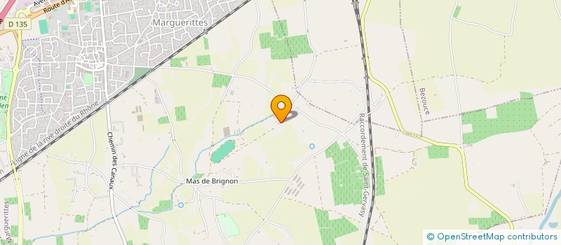 localisation de l'entreprise ALPHA DETECTION à MARGUERITTES