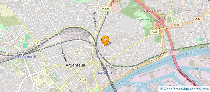 localisation de l'entreprise ALPHA DEVELOPPEMENT SOLIDAIRE  ARGENTEUIL