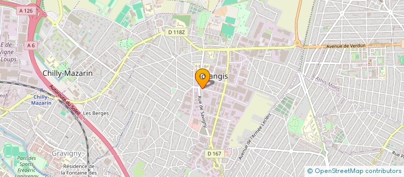 localisation de l'entreprise ALPHA DEVELOPPEMENT SYSTEMES à MORANGIS