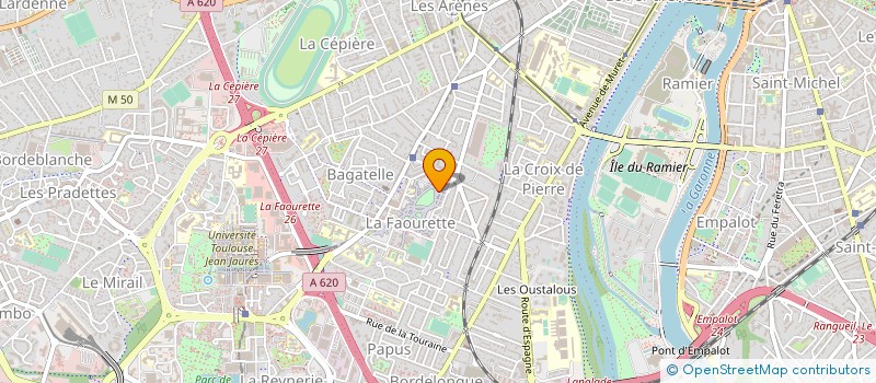 localisation de l'entreprise ALPHA DIFF à TOULOUSE