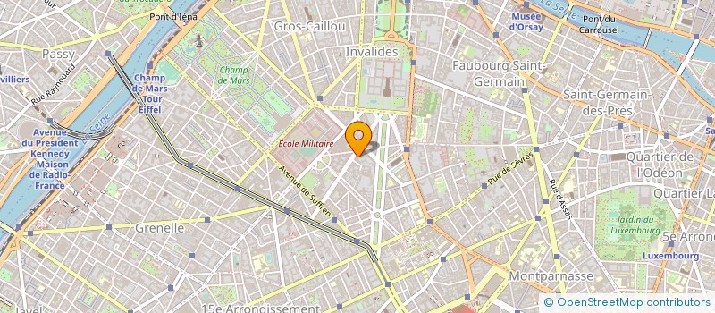 localisation de l'entreprise ALPHA DISTRIBUTION à PARIS