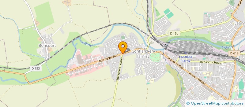localisation de l'entreprise ALPHA DISTRIBUTION à JEANDELIZE