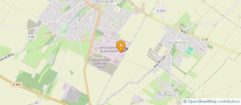 localisation de l'entreprise ALPHA DISTRIBUTION HYGIENE  DOUVRES-LA-DELIVRANDE