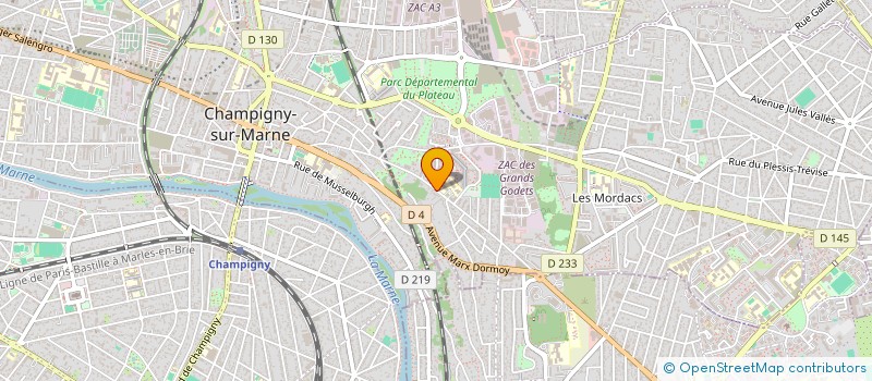 localisation de l'entreprise ALPHA DRIVE MB  CHAMPIGNY-SUR-MARNE