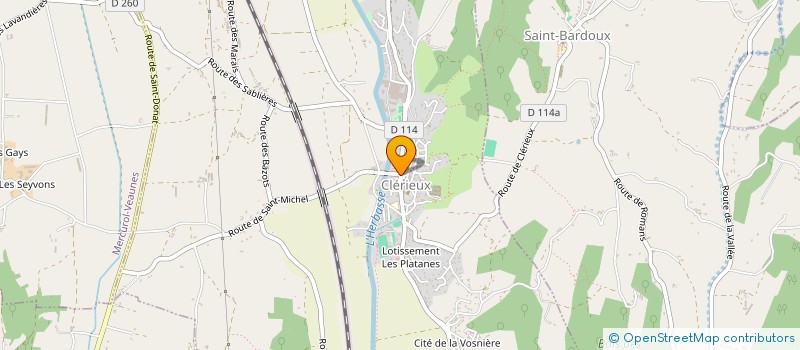 localisation de l'entreprise ALPHA DRIVER PRIORITY  CLERIEUX