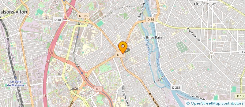 localisation de l'entreprise ALPHA EDUCATION à CRETEIL