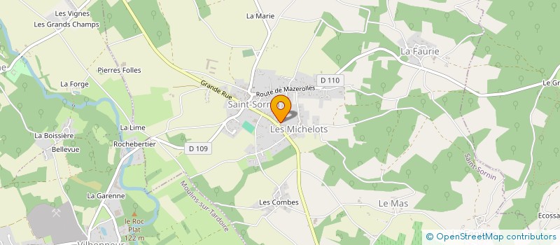 localisation de l'entreprise ALPHA ELEC SYSTEME à SAINT-SORNIN