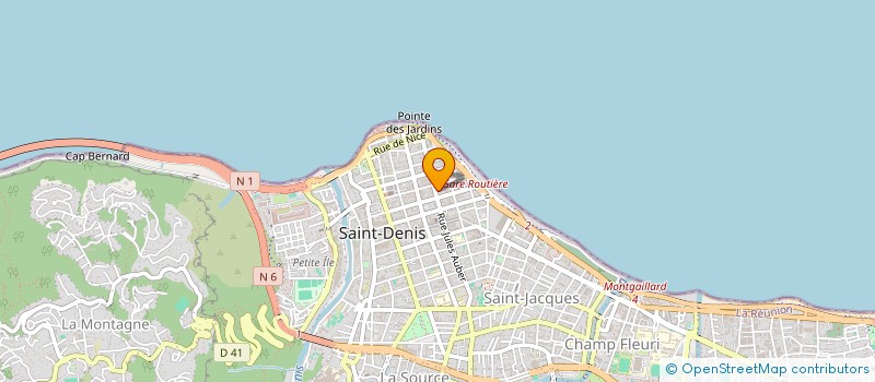 localisation de l'entreprise ALPHA ETA à SAINT-DENIS