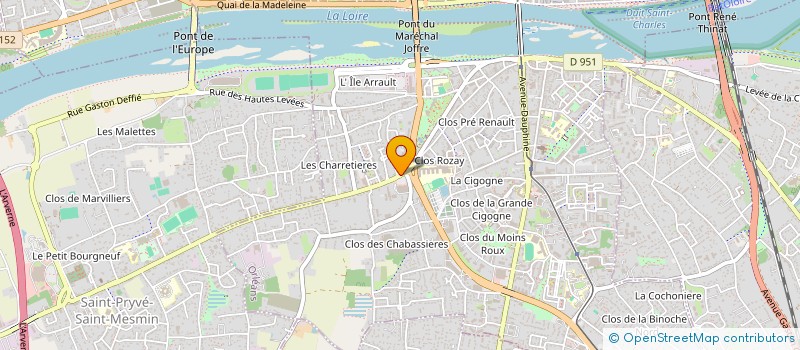 localisation de l'entreprise ALPHA EUROPE à ORLEANS