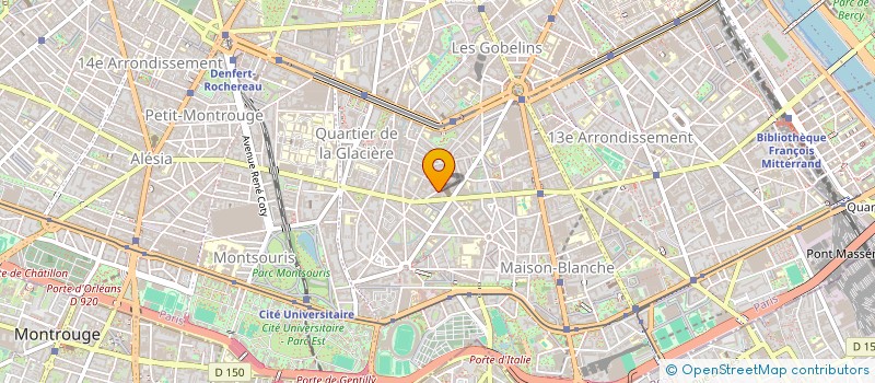 localisation de l'entreprise ALPHA-EXPERTS  PARIS