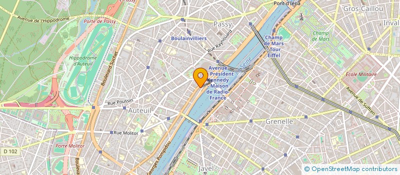 localisation de l'entreprise ALPHA FENETRES à PARIS