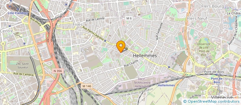 localisation de l'entreprise ALPHA FILMS à LILLE