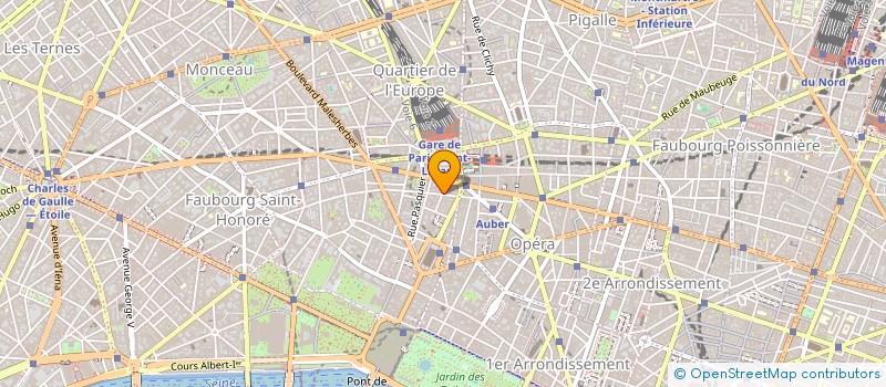 localisation de l'entreprise ALPHA-FINANCES  PARIS