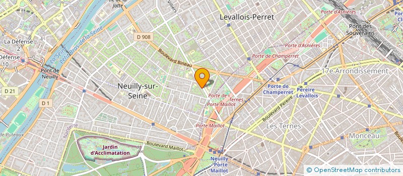 localisation de l'entreprise ALPHA FINANCES PATRIMOINE à NEUILLY-SUR-SEINE