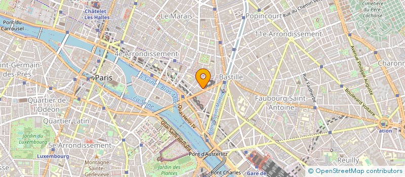 localisation de l'entreprise ALPHA FITNESS à PARIS