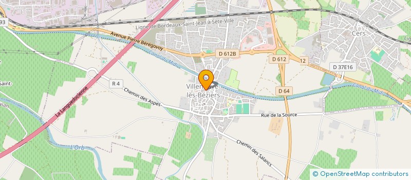 localisation de l'entreprise ALPHA FUN  VILLENEUVE-LES-BEZIERS