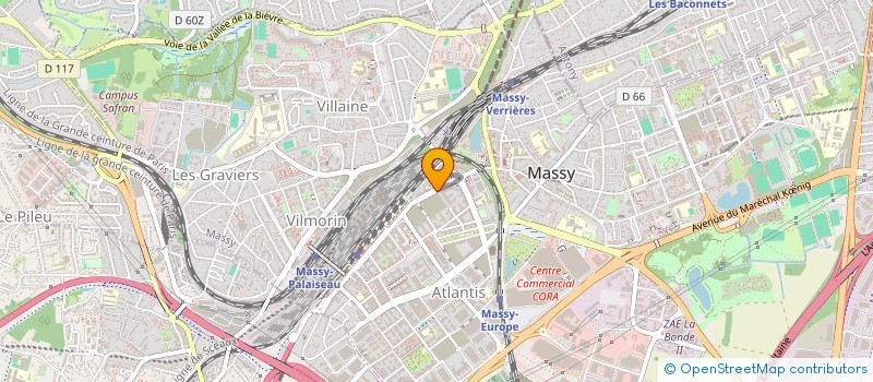 localisation de l'entreprise ALPHA GLOBAL à MASSY