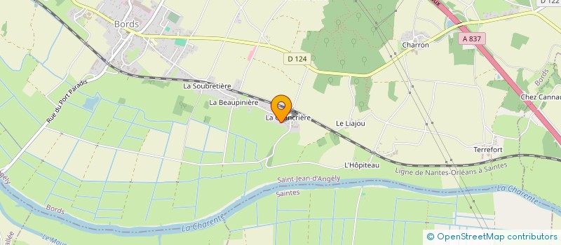 localisation de l'entreprise ALPHA GROUP  BORDS