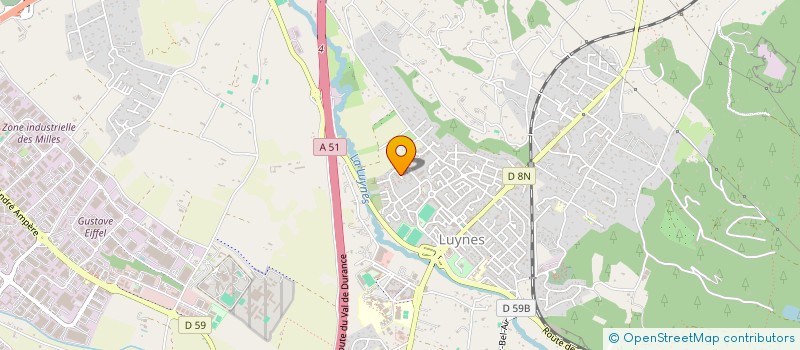 localisation de l'entreprise ALPHA HOME à AIX EN PROVENCE