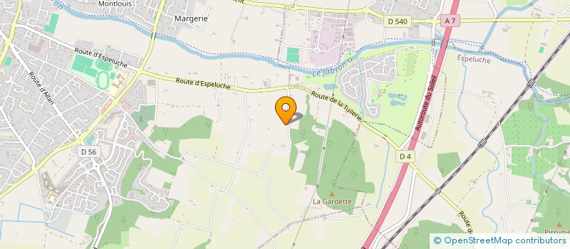 localisation de l'entreprise ALPHA IMMO  MONTELIMAR