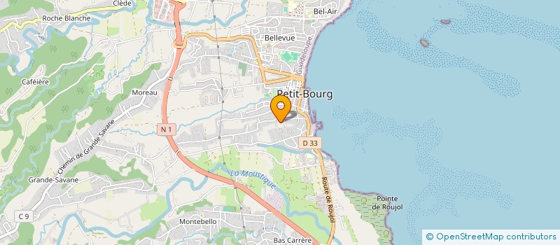 localisation de l'entreprise ALPHA ING PLUS à PETIT-BOURG