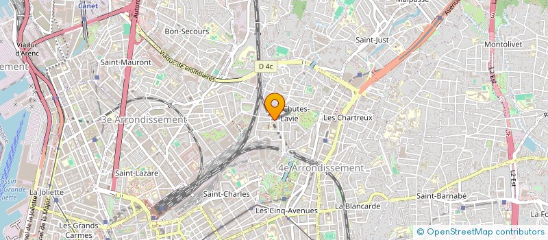 localisation de l'entreprise ALPHA INGENIERIE à MARSEILLE