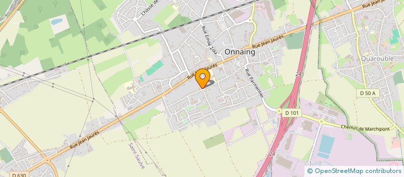 localisation de l'entreprise ALPHA INGENIERIE ET DEVELOPPEMENT  ONNAING