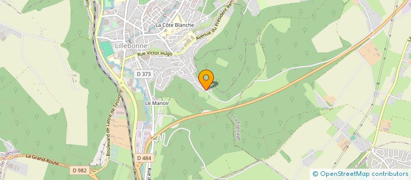 localisation de l'entreprise ALPHA INNOV à LILLEBONNE