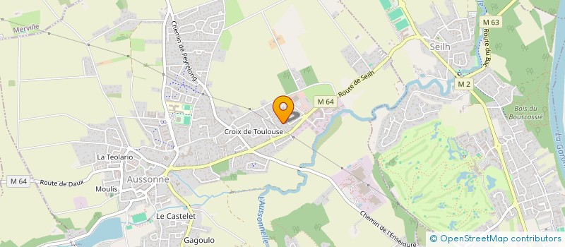 localisation de l'entreprise ALPHA INVESTISSEMENT  AUSSONNE