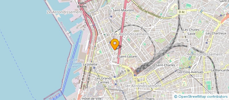 localisation de l'entreprise ALPHA LOC  MARSEILLE