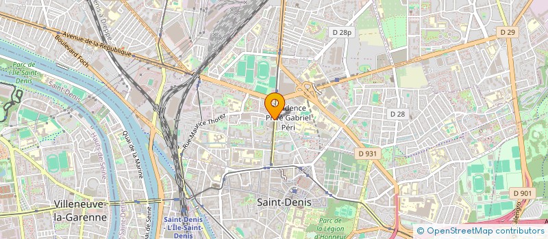 localisation de l'entreprise ALPHA  MEN à SAINT-DENIS