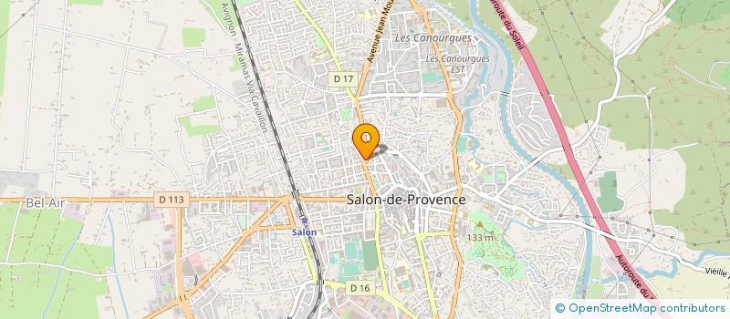 localisation de l'entreprise ALPHA MENUISERIES à SALON-DE-PROVENCE